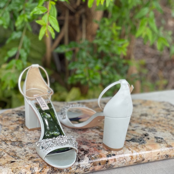 Badgley Mischka Tempest Embellished Block NWT
Heel Sandal size 7 - Picture 7 of 13